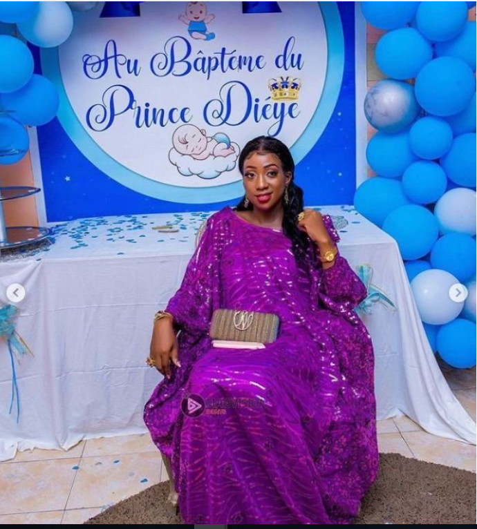 Carnet rose: Thianar de la série « Infidèles » baptise son nouveau-né (Photos)