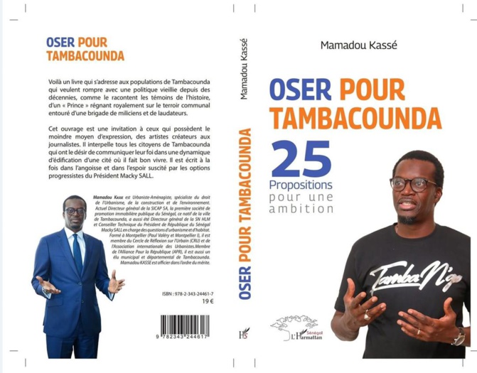 Tambacounda / Mamadou Kassé "ose", avec 25 propositions, pour une ambition