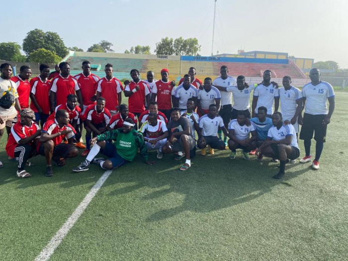 Tournoi de foot des lutteurs: Modou Anta et Thiaat, des talents cachés, Yawou Diaal dézingue les journalistes avec un but superbe