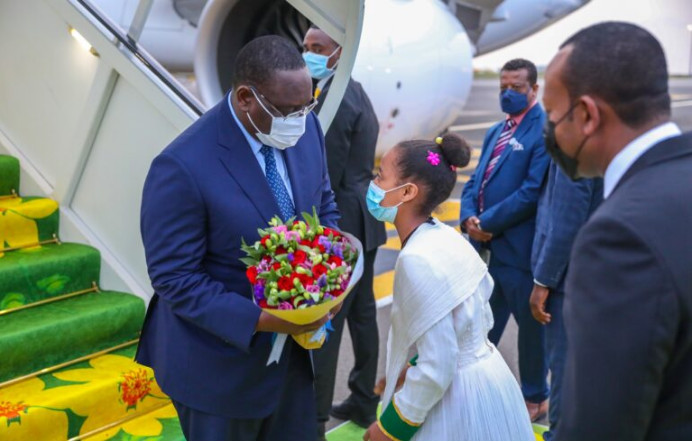 PHOTOS / Ethiopie: L’accueil réservé au Président Macky Sall en images