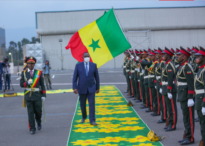 PHOTOS / Ethiopie: L’accueil réservé au Président Macky Sall en images