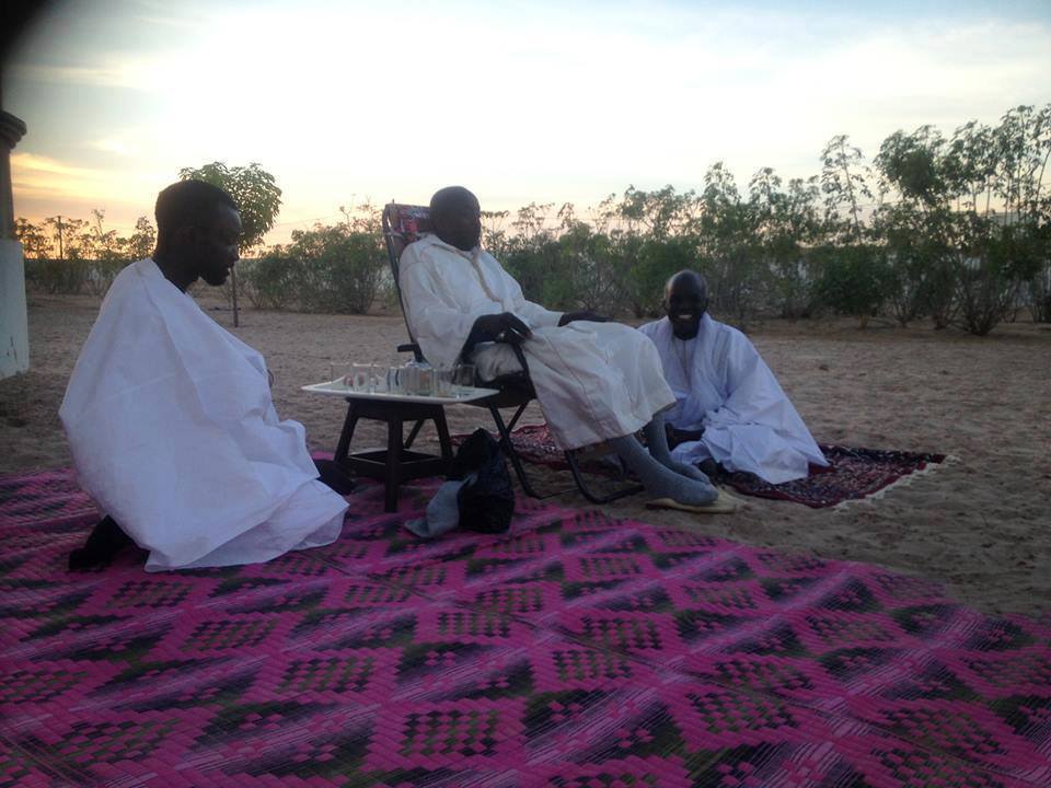 Serigne Cheikh Saliou Mbacké et son jeune frère Serigne Moustapha