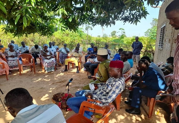 Mobilisation en vue des Élections Locales 2022 :  Mamadou Ndione ratisse large à Diass
