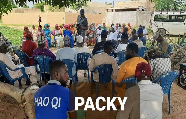 Merci aux plus de 10 000 personnes rencontrées à Diass, en 15 Jours (Mamadou Ndione, DG du COSEC)