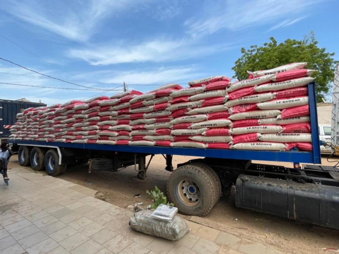 Kaolack Gamou 2021: 150 tonnes de riz, 400 boeufs offerts aux familles religieuses par Rahma