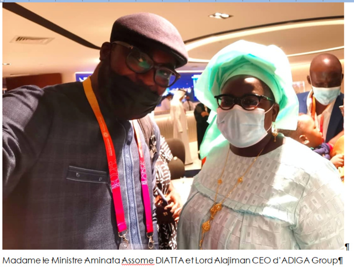 LA START-UP « ADIGA GROUP » INNOVE À L’EXPO DUBAI 2020, AU PAVILLON « SENEGAL » AVEC SON NOUVEAU JEU VIDEO « Soul of King »