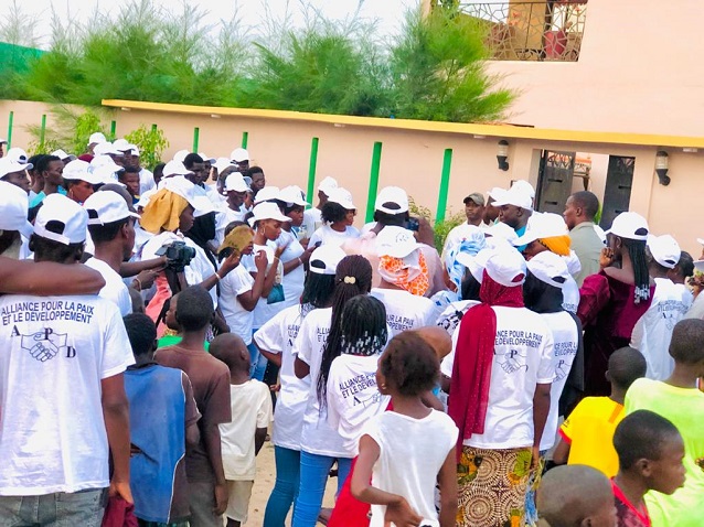 Pour la Paix et la Stabilité dans le pays : Après Dakar L'APD marche  à Darou Mouhty Pour la Paix et la Stabilité dans le pays : Après Dakar L'APD marche  à Darou Mouhty