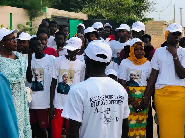 Pour la Paix et la Stabilité dans le pays : Après Dakar L'APD marche  à Darou Mouhty Pour la Paix et la Stabilité dans le pays : Après Dakar L'APD marche  à Darou Mouhty