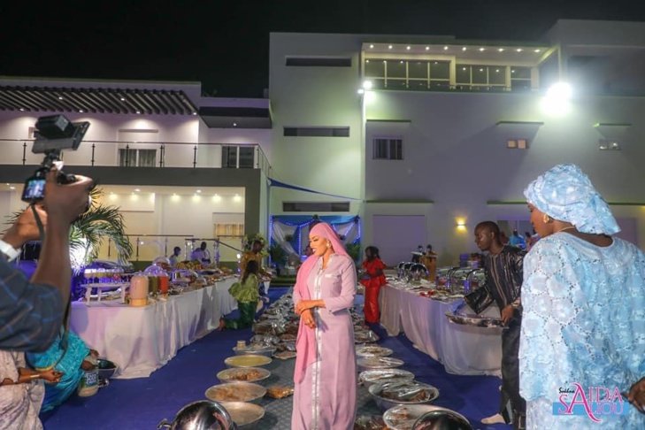 En exclusivité, les photos de la célébration du Gamou 2021 chez Sokhna Aïda Diallo, en compagnie de Sokhna Bator et Sokhna Adja Saliou