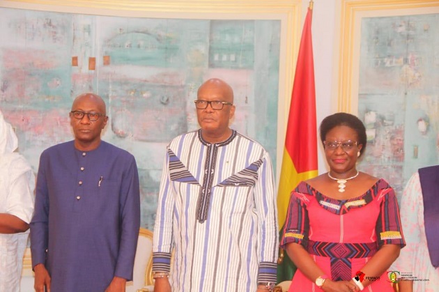 Fespaco 27: Abdoulaye Diop et d’autres ministres de la Culture, reçus par le Président Marc Christian Roch Kaboré