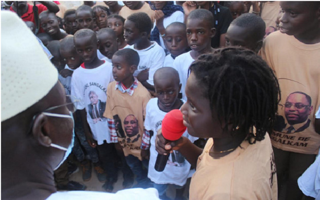 Education : M. Oumar Guèye, maire de la commune de Sangalkam, inaugure l'école élémentaire de Kounoune ll Extension