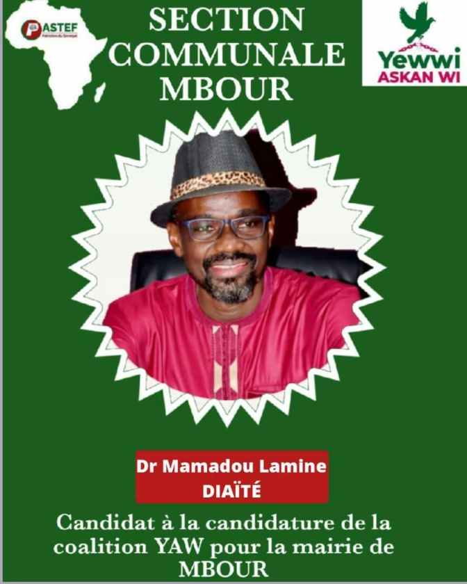 PASTEF-MBOUR: Me Abdoulaye Tall "imposé" candidat à la candidature, le docteur Mamadou Lamine Diaïté crie au scandale