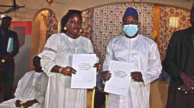 SIGNATURE DE CONVENTION DE PARTENARIAT: Recrutement de 110 jeunes et femmes SIGNATURE DE CONVENTION DE PARTENARIAT: Recrutement de 110 jeunes et femmes