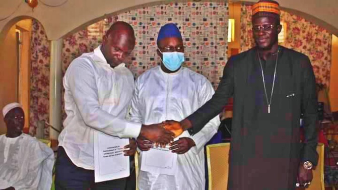 SIGNATURE DE CONVENTION DE PARTENARIAT: Recrutement de 110 jeunes et femmes SIGNATURE DE CONVENTION DE PARTENARIAT: Recrutement de 110 jeunes et femmes