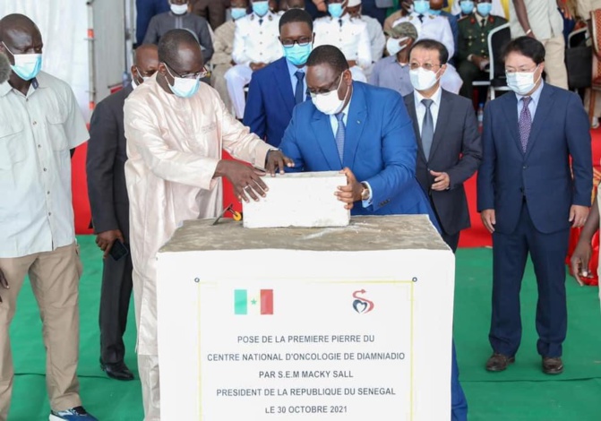 Traitement du cancer: Macky Sall se félicite du lancement des travaux du Centre national d’Oncologie