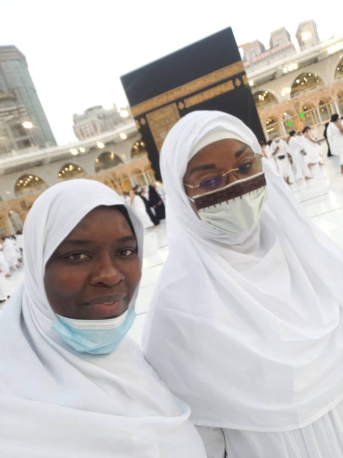 En images Sokhna Bally Mountaga Mbacke à la Mecque