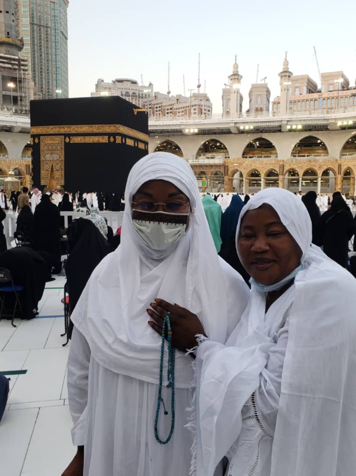 En images Sokhna Bally Mountaga Mbacke à la Mecque