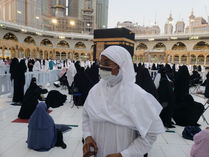 En images Sokhna Bally Mountaga Mbacke à la Mecque