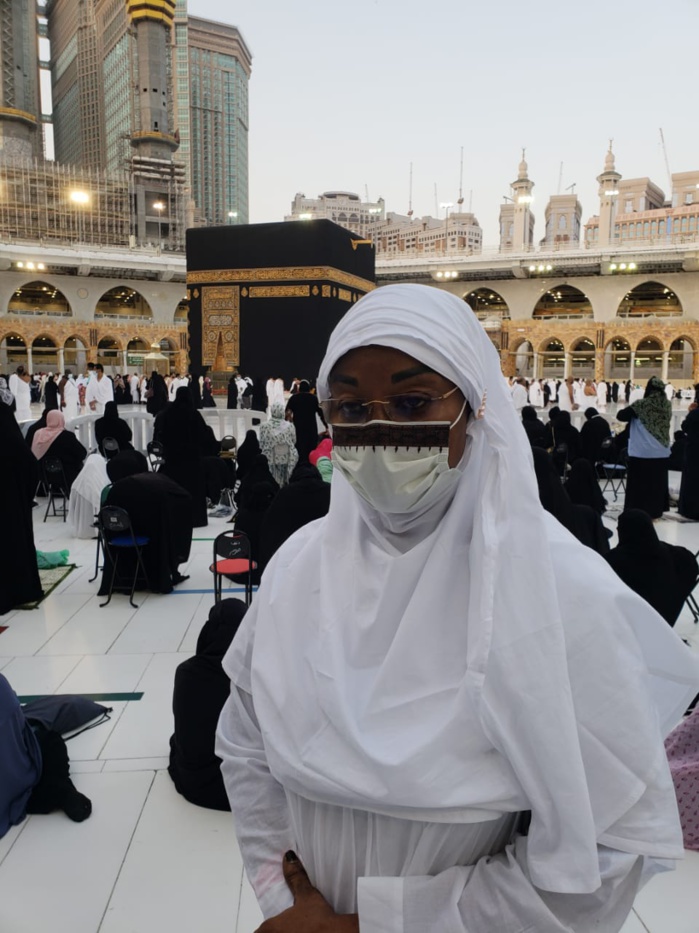 En images Sokhna Bally Mountaga Mbacke à la Mecque