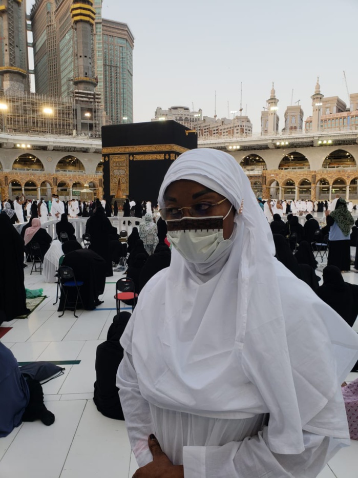 En images Sokhna Bally Mountaga Mbacke à la Mecque
