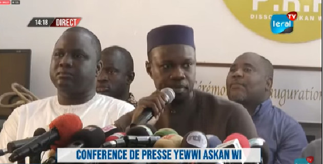Yewwi Askan Wi sur le rejet de plusieurs de ses listes: Yewwi Askan Wi sur le rejet de plusieurs de ses listes:
