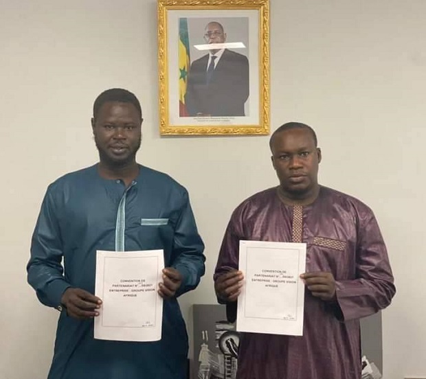 Signature de convention de partenariat: M. Modou Fall et ses partenaires vers un recrutement de 133 jeunes et femmes