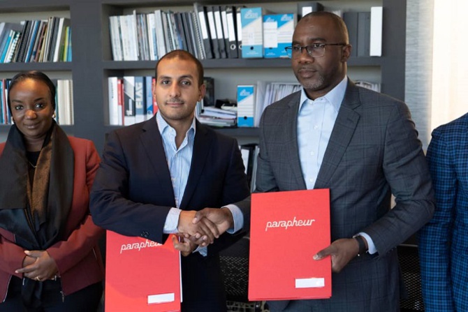 Démarrage de la construction du Centre de Maintenance : Un accord signé entre AIBD SA et la Compagnie marocaine Inter Tridim Sa Démarrage de la construction du Centre de Maintenance : Un accord signé entre AIBD SA et la Compagnie marocaine Inter Tridim Sa