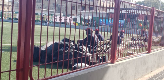 1ère journée Ligue 1: Un impressionnant dispositif sécuritaire pour le match As Pikine-Guédiawaye FC 1ère journée Ligue 1: Un impressionnant dispositif sécuritaire pour le match As Pikine-Guédiawaye FC