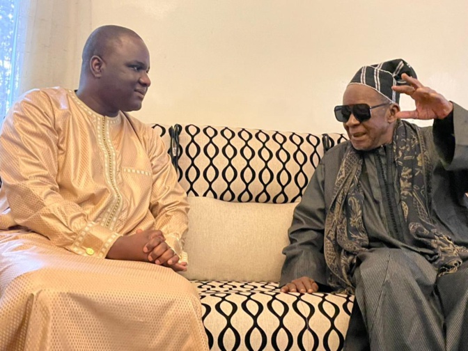 Visite à Mermoz: Déthié Fall reçu ce matin par Serigne Cheikh Mahi Niasse Visite à Mermoz: Déthié Fall reçu ce matin par Serigne Cheikh Mahi Niasse
