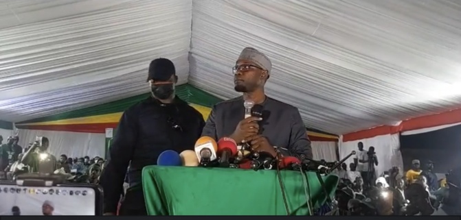 Apologie de la violence: Ousmane Sonko "brûle" la charte de non-violence et avertit