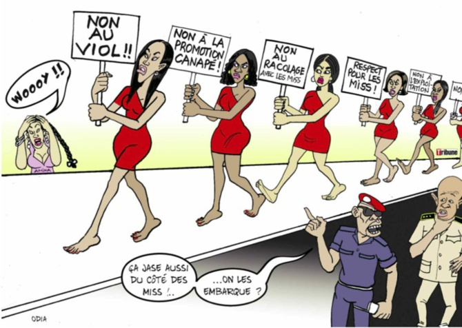Ibou Fall Journaliste: "C'est normal ce qui arrive aux Miss car elles font la promotion de la séduction publique