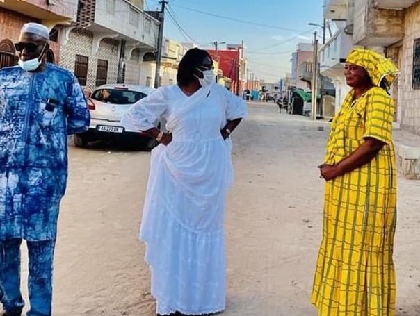 En balade à Saint-Louis, ces images touchantes de Marième Faye Sall (Photos)