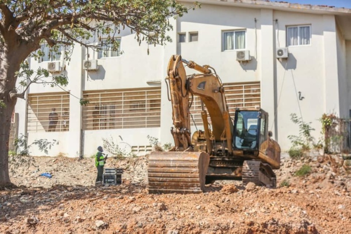 Pose de la première pierre de la polyclinique de l'hôpital Principal de Dakar (Photos)