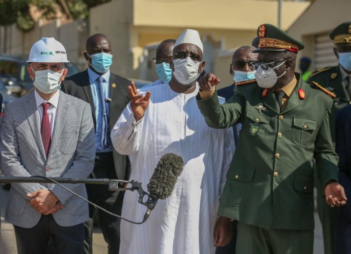 Pose de la première pierre de la polyclinique de l'hôpital Principal de Dakar (Photos)