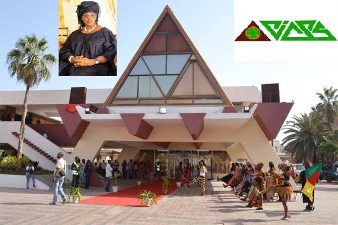 Visite des chantiers en cours au Cices: Assome Aminata Diatta a inauguré la « Place Première Dame »