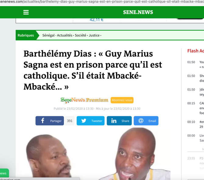 Avec ses multiples ultimatums de 24 heures à Macky Sall : Pour qui se prend Ousmane Sonko ? Avec ses multiples ultimatums de 24 heures à Macky Sall : Pour qui se prend Ousmane Sonko ?