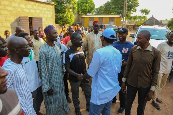 Élections locales à Tambacounda: Le candidat Mamadou Kassé sillonne le département