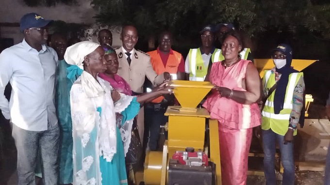 Réhabilitation de la route Tambacounda - Goudiry - Kidira - Bakel et travaux connexes: Le gouverneur de Tambacounda en visite de chantier