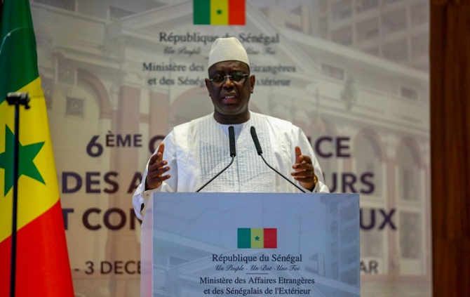6e Conférence générale des Ambassadeurs et Consuls généraux: L’intégralité du discours du Président Macky Sall 6e Conférence générale des Ambassadeurs et Consuls généraux: L’intégralité du discours du Président Macky Sall