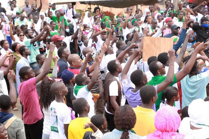 Yewwi Askan Wi en pré-campagne: Les leaders de la coalition mobilisent à Guédiawaye