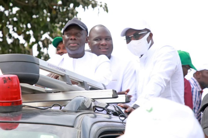 Yewwi Askan Wi en pré-campagne: Les leaders de la coalition mobilisent à Guédiawaye