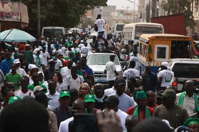 Yewwi Askan Wi en pré-campagne: Les leaders de la coalition mobilisent à Guédiawaye