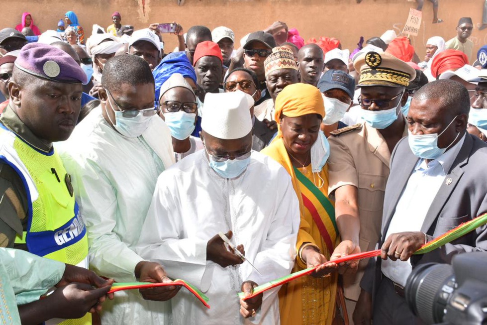 Inauguration de nouvelles infrastructures dans la Commune de Gaé par le ministre Oumar Guèye