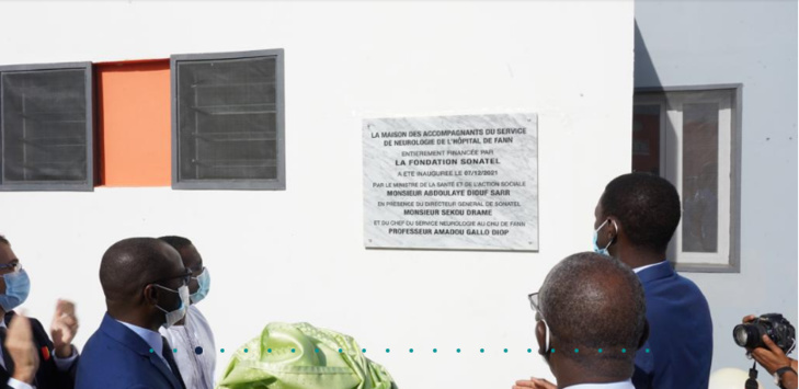 Centre Hospitalier de Fann: Sonatel inaugure la Maison des « accompagnants»
