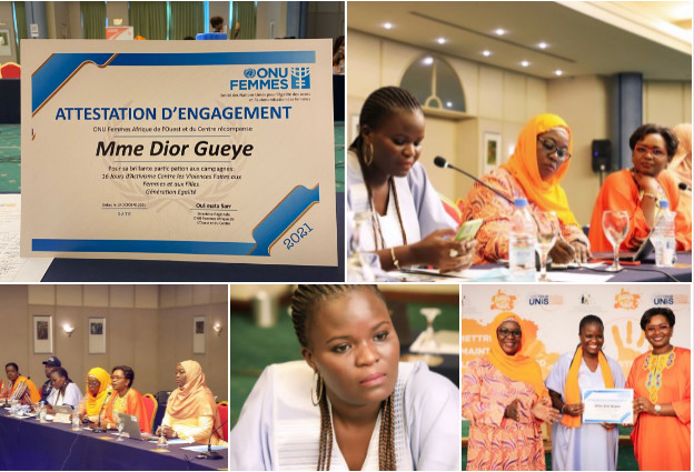 Contre les violences faites aux femmes: Dior Guèye honorée pour son engagement à ONU Femmes