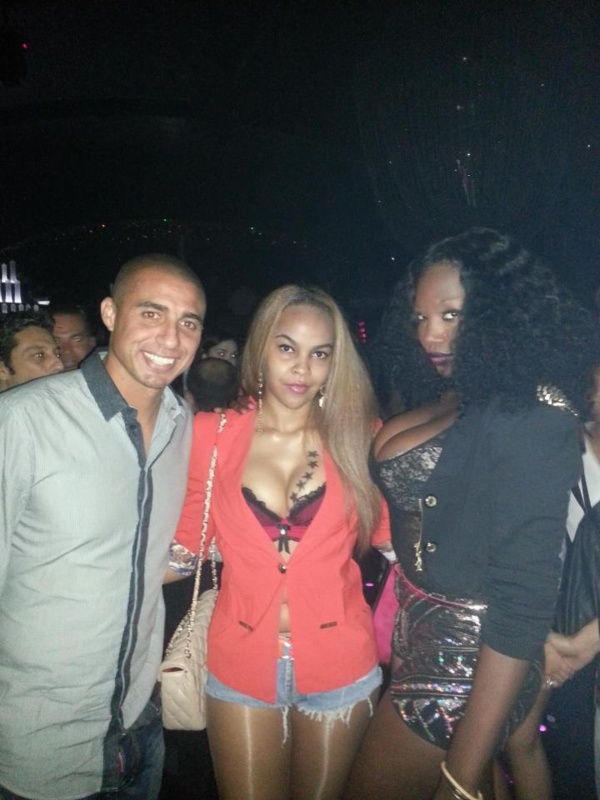 Karina et Samira Diop hyper sexy aux côtés de David Trezeguet Karina et Samira Diop hyper sexy aux côtés de David Trezeguet