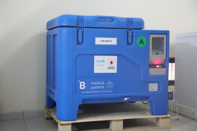 Appui du Japon : Sénégal reçoit 270 réfrigérateurs pour sa chaîne de froid, afin d'accélérer la vaccination contre la Covid-19