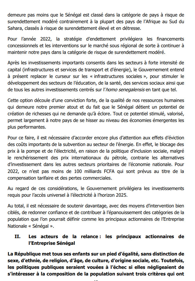 Projet de loi de Finances 2022: Comment le Fonds Force Covid et certains secteurs ont atteint leurs objectifs (Document) Projet de loi de Finances 2022: Comment le Fonds Force Covid et certains secteurs ont atteint leurs objectifs (Document)