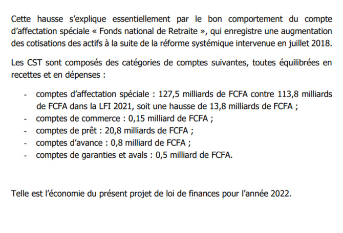 L'économie du projet de loi de Finances 2022: Ce que prévoit de réaliser la Douane sénégalaise (Document) L'économie du projet de loi de Finances 2022: Ce que prévoit de réaliser la Douane sénégalaise (Document)