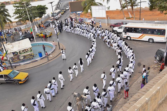 "Takussan Bamba Fepp" à Ndar: Le Général Serigne Modou Kara Mbacké Noreyni mobilise à Saint-Louis "Takussan Bamba Fepp" à Ndar: Le Général Serigne Modou Kara Mbacké Noreyni mobilise à Saint-Louis